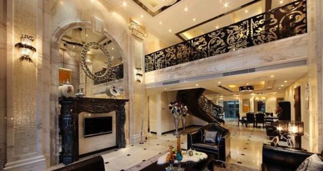 青年企業家的奢華定制的別墅設